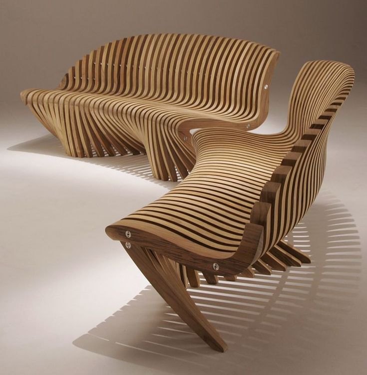 Декоративная скамейка